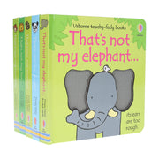 That's not my... Zoo 5 Books Collection Set by Fiona Watt & Rachel Wells - Ages 0-5 - Board Book 0-5 Usborne Publishing Ltd