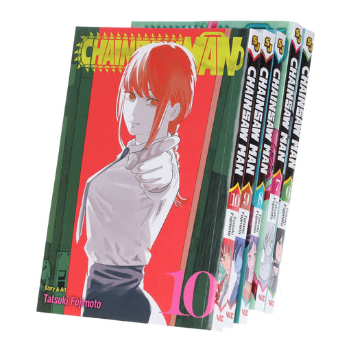 Chainsaw Man by Tatsuki Fujimoto: Vol. 6-10 Collection Set - Manga - Paperback Graphic Novels Viz Media, Subs. of Shogakukan Inc