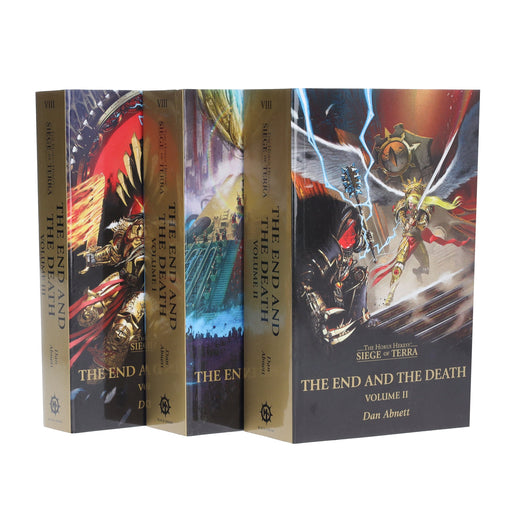 The Horus Heresy: Siege of Terra (Book 8, Vol 1-3) by Dan Abnett 3 Books Collection Set - Fiction - Paperback Fiction Games Workshop Ltd