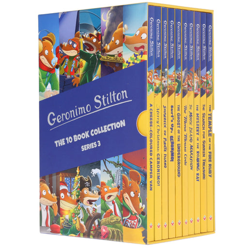 Geronimo Stilton The 10 Book Collection (Series 3) Box Set - Ages 5-7 - Paperback 5-7 Sweet Cherry Publishing