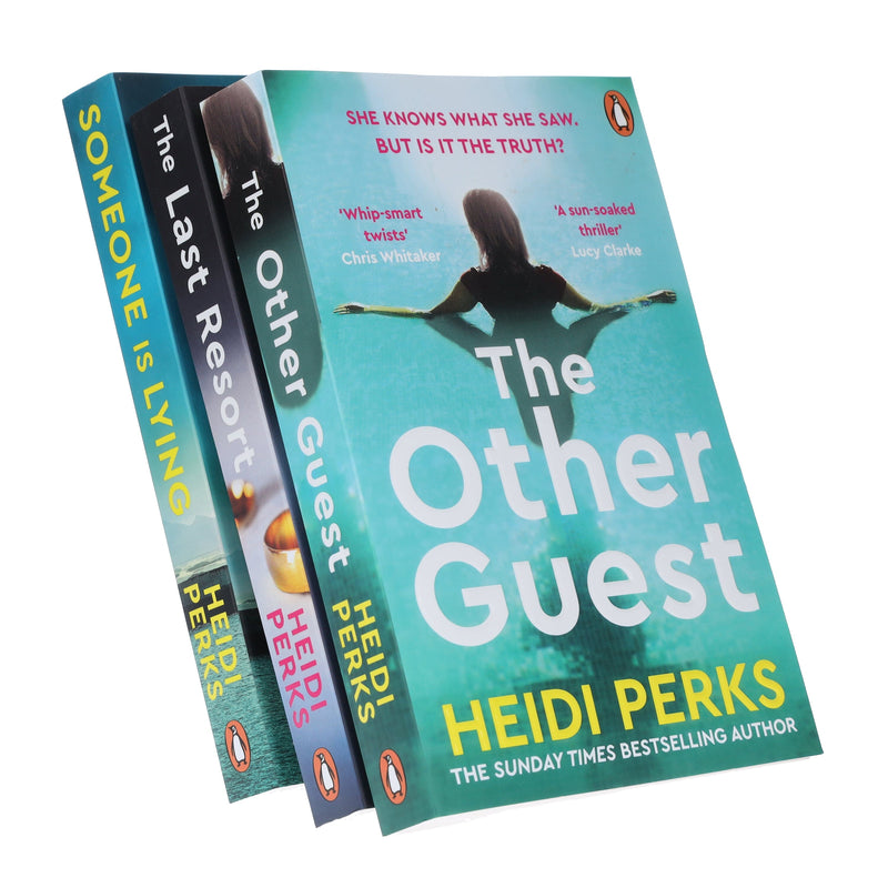 The Other Guest, The Last Resort & Someone Is Lying by Heidi Perks: 3 Books Set - Fiction - Paperback Fiction Penguin