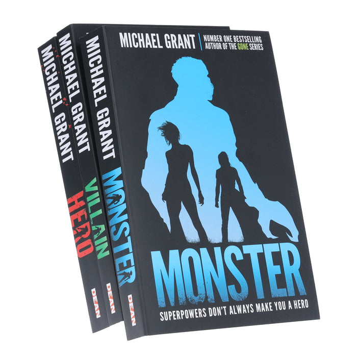 The Monster Series By Michael Grant 3 Books Collection Set - Ages 12+ - Paperback Young Adult HarperCollins Publishers