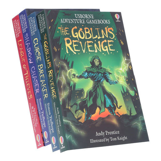 Adventure Gamebooks Series by Simon Tudhope 4 Books Collection Set - Ages 9-13 - Paperback 9-14 Usborne Publishing Ltd