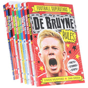 Football Superstars 12 Books Collection Set By Simon Mugford & Dan Green - Ages 5+ - Paperback 5-7 Hachette