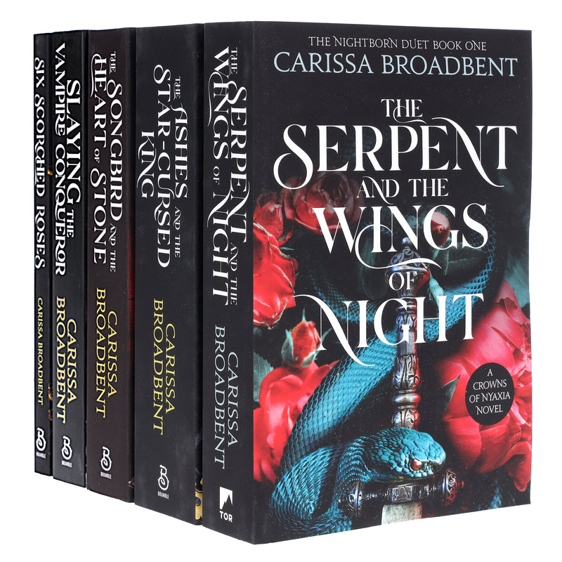 Crowns of Nyaxia Series By Carissa Broadbent 5 Books Collection Set - Fiction - Paperback