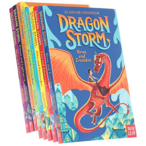 Dragon Storm Series By Alastair Chisholm 8 Books Collection Set - Ages 7-10 - Paperback 7-9 Nosy Crow Ltd