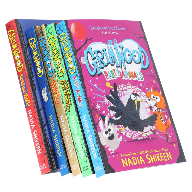 Grimwood Series by Nadia Shireen 5 Books Collection Set - Ages 6+ - Paperback 7-9 Simon & Schuster