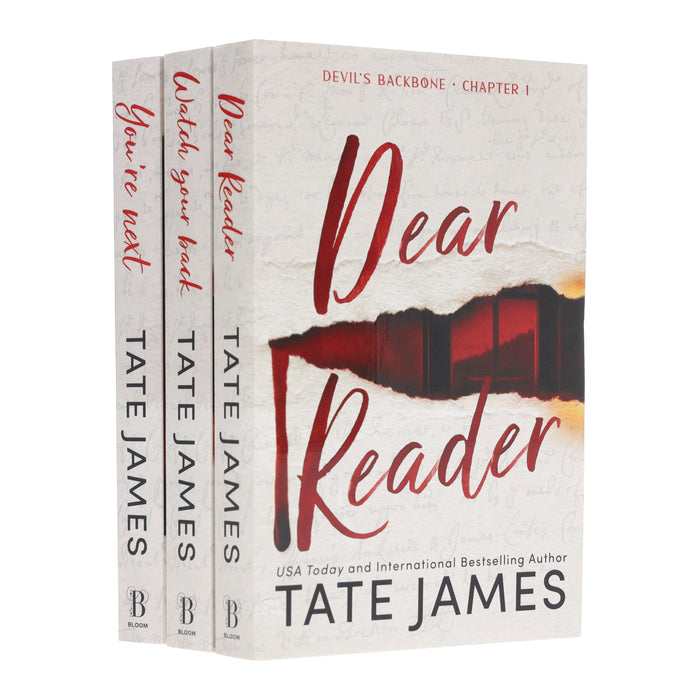 Devil's Backbone Series by Tate James 3 Books Collection Set - Fiction - Paperback Fiction Bloom Books