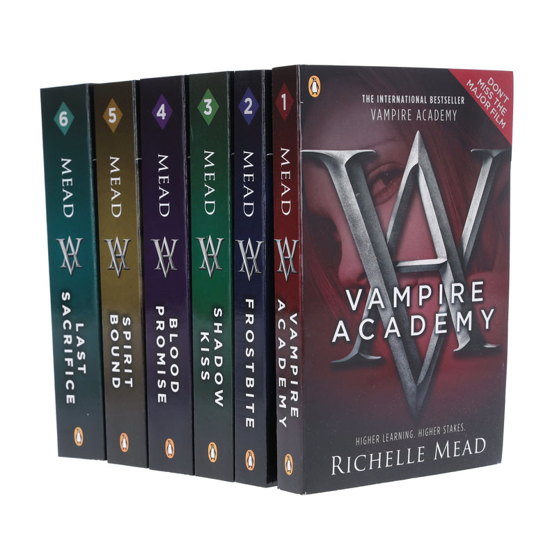 Vampire Academy Series By Richelle Mead 6 Books Collection Set - Ages 12-16 - Paperback Fiction Penguin Random House