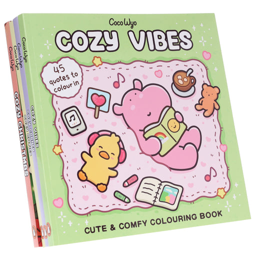 Coco Wyo: A Cute & Comfy 4 Colouring Books Set - Ages 8+ - Paperback 9-14 Penguin Random House