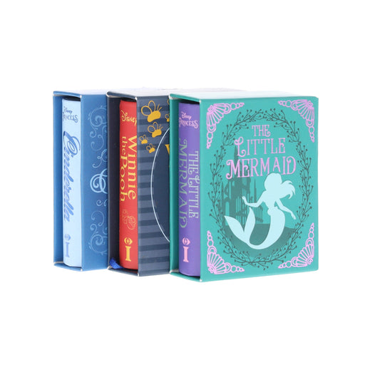 Disney: The Tiny Book Collection (Winnie the Pooh, Cinderella & The Little Mermaid) 3 Books Set - Fiction - Hardback Fiction Insight Editions