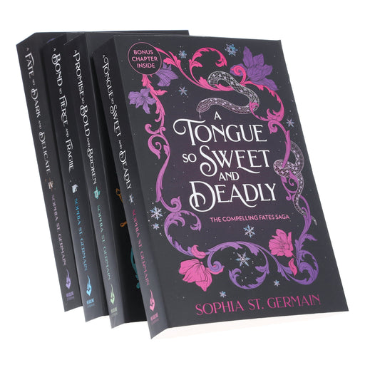 The Compelling Fates Saga by Sophia St. Germain 4 Books Collection Set - Fiction - Paperback Fiction Hachette