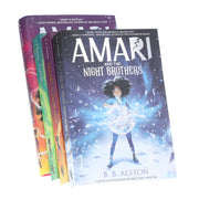 Amari and the Night Brothers Series by BB Alston 4 Books Collection Set - Ages 8-12 - Paperback/Hardback 9-14 HarperCollins Publishers
