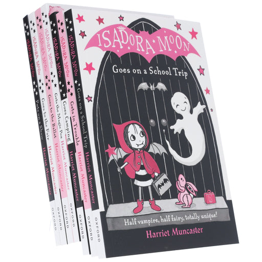 Isadora Moon (Set 1) by Harriet Muncaster 7 Books Collection Set - Ages 7+ - Paperback B2D DEALS Oxford University Press