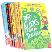 Baby Aliens Series (Izzy and Friends, Book 1-8) By Pamela Butchart illustrated 8 Books Collection Set - Ages 7-10 - Paperback 7-9 Nosy Crow Ltd