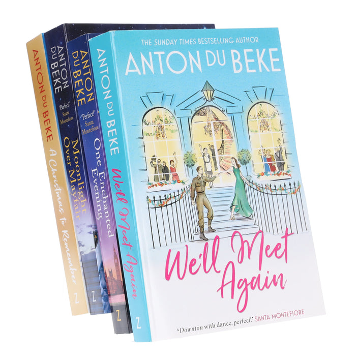 Buckingham Hotel Series by Anton Du Beke 4 Books Collection Set - Fiction - Paperback Fiction Bonnier Books Ltd