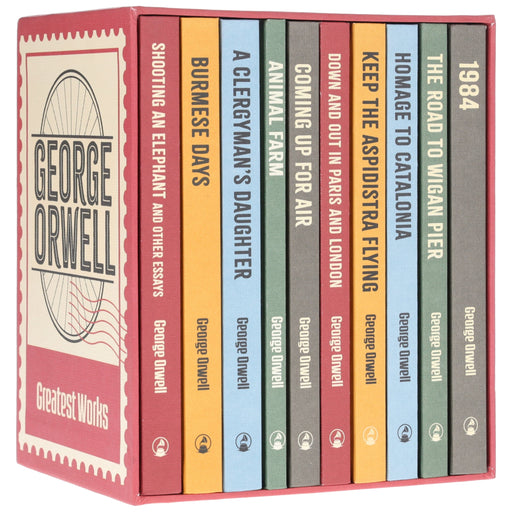 The Greatest Works Of George Orwell 10 Books Collection Box Set - Fiction - Hardback Fiction Fox Eye Publishing