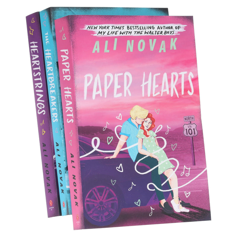 The Heartbreak Chronicles by Ali Novak 3 Books Collection Set - Ages 14+ - Paperback Young Adult Sourcebooks