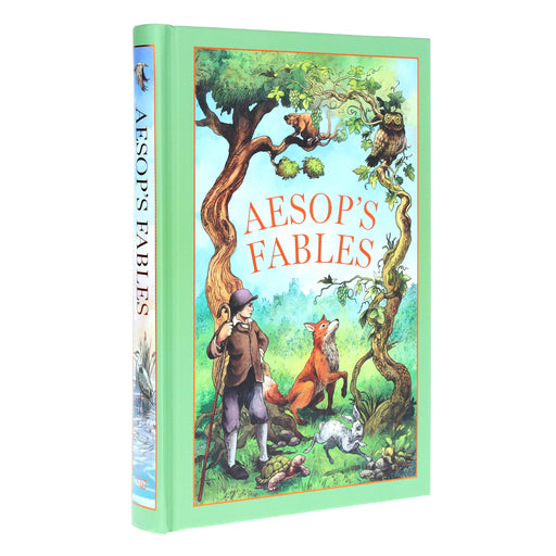 Aesop's Fables By Aesop - Ages 14+ - Leather Bound/Hardback Fiction Wilco Books