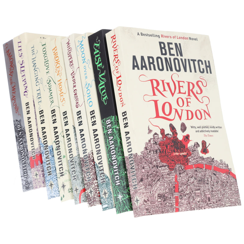 Rivers of London Series by Ben Aaronovitch: Books 1-9 Collection Set - Fiction - Paperback Fiction Hachette
