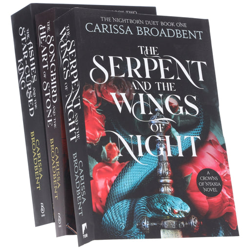 Crowns of Nyaxia Series By Carissa Broadbent 3 Books Collection Set - Fiction - Paperback Fiction Macmillan