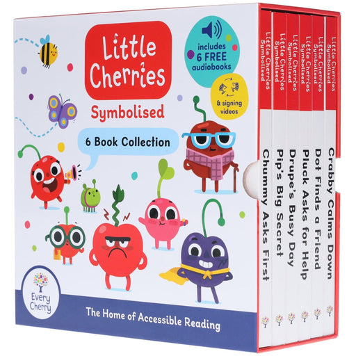 The Little Cherries Series illustrated 6 Books Collection Box Set (6 Free Audio Books Included) - Ages 5-7 - Paperback 5-7 Every Cherry Publishing