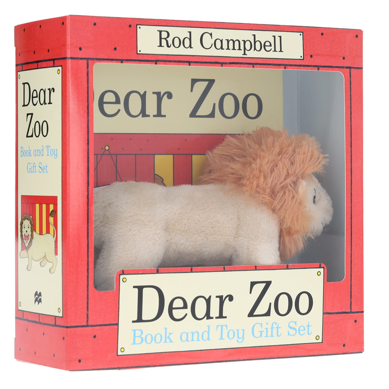 Dear Zoo Book and Toy Gift Set by Rod Campbell: A Classic lift-the-flap Book and Cute Cuddly Toy - Ages 3+ - Hardback