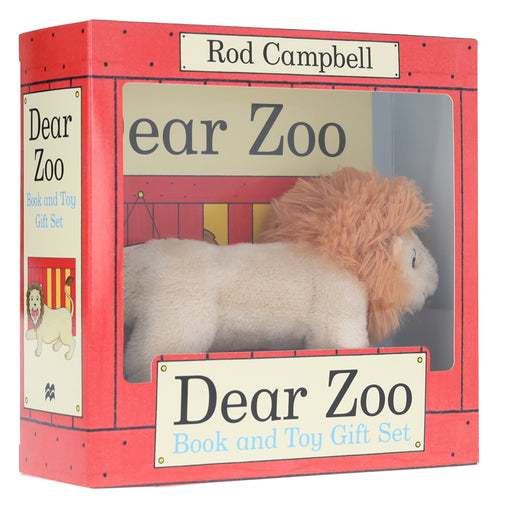 Dear Zoo Book and Toy Gift Set by Rod Campbell: A Classic lift-the-flap Book and Cute Cuddly Toy - Ages 3+ - Hardback 3-5 Macmillan