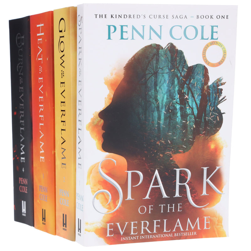 The Kindred's Curse Saga by Penn Cole 4 Books Collection Set - Fiction - Paperback Fiction Hachette