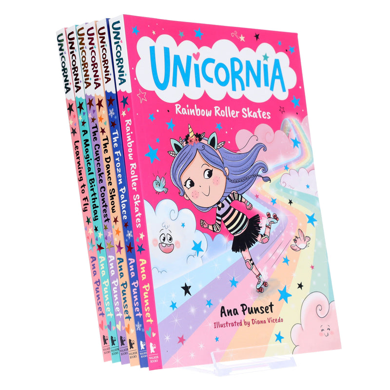 The Magic of Unicornia Series by Ana Punset Illustrated 6 Books Collection Set - Ages 5+ - Paperback 5-7 Walker Books Ltd