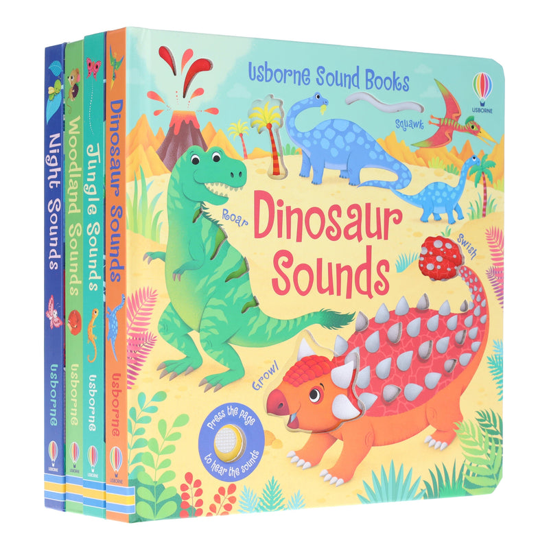 Usborne Sound Books by Sam Taplin 4 Books Collection Set - Ages 0-5 - Board Book 0-5 Usborne Publishing Ltd