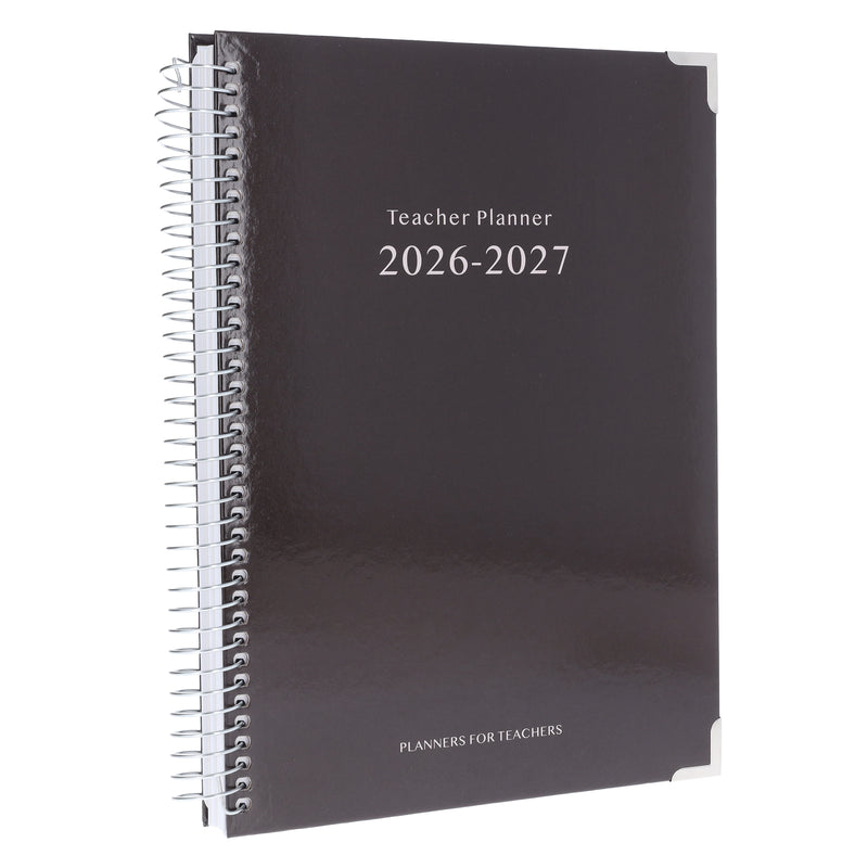 Teacher Planner 2026-2027 - Cocoa Edition - Spiral Bound Hardback