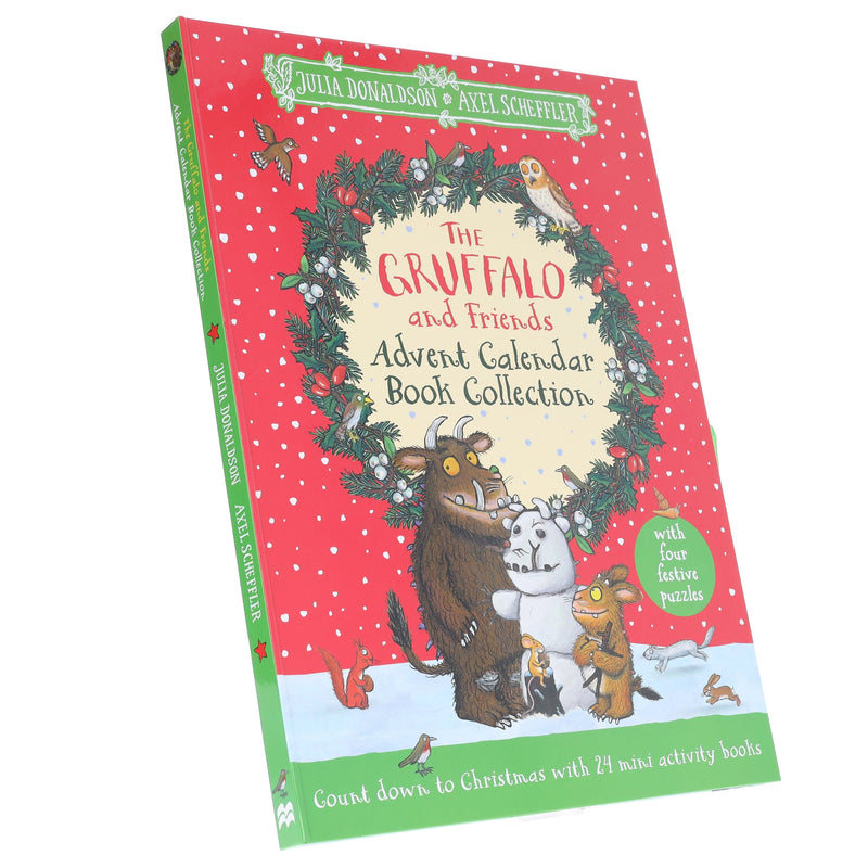 The Gruffalo and Friends Advent Calendar by Julia Donaldson Christmas Countdown With 24 Mini Activity Books - Ages 3-7 - Paperback 5-7 Macmillan