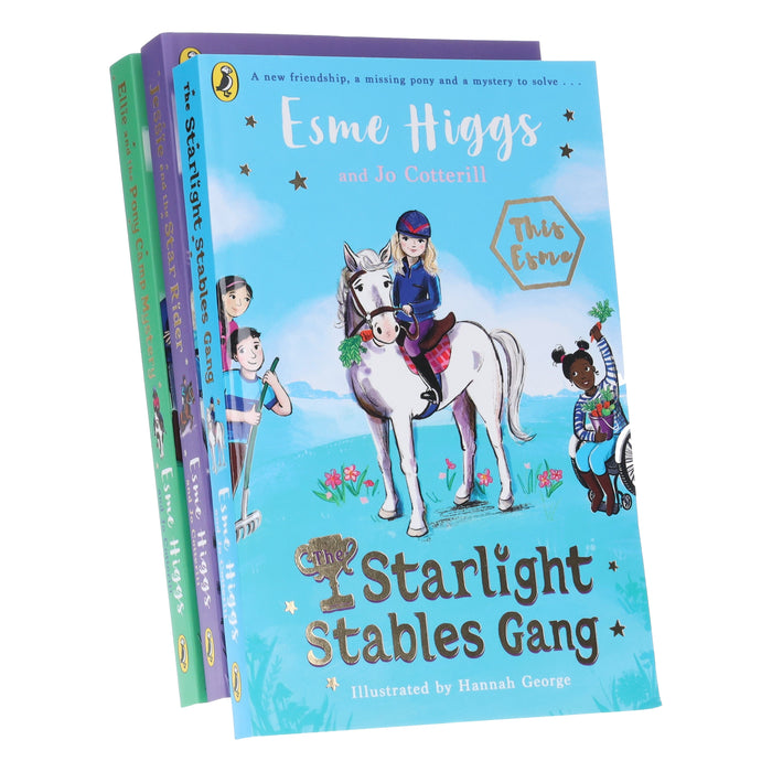 The Starlight Stables Gang Series by Esme Higgs & Jo Cotterill Illustrated 3 Books Collection Set - Ages 8-12 - Paperback 9-14 Penguin Random House