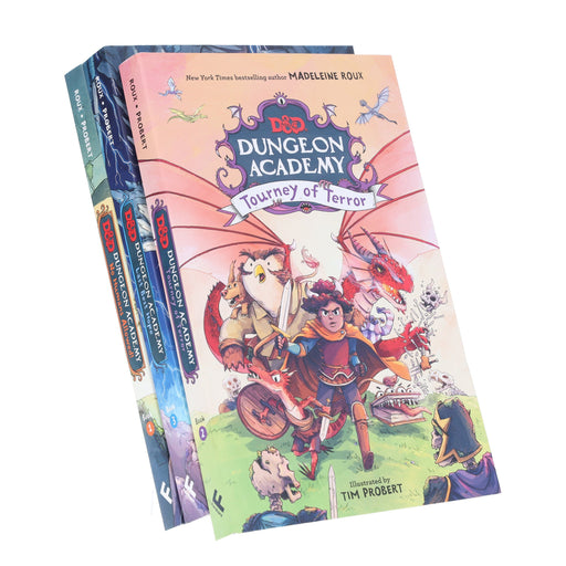 Dungeons & Dragons: Dungeon Academy Series by Madeleine Roux 3 Books Collection Set - Ages 7-11 - Paperback 7-9 HarperCollins Publishers