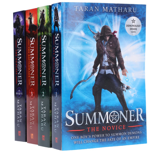 Summoner Series by Taran Matharu 4 Books Collection Set - Ages 12+ - Paperback Young Adult Hachette