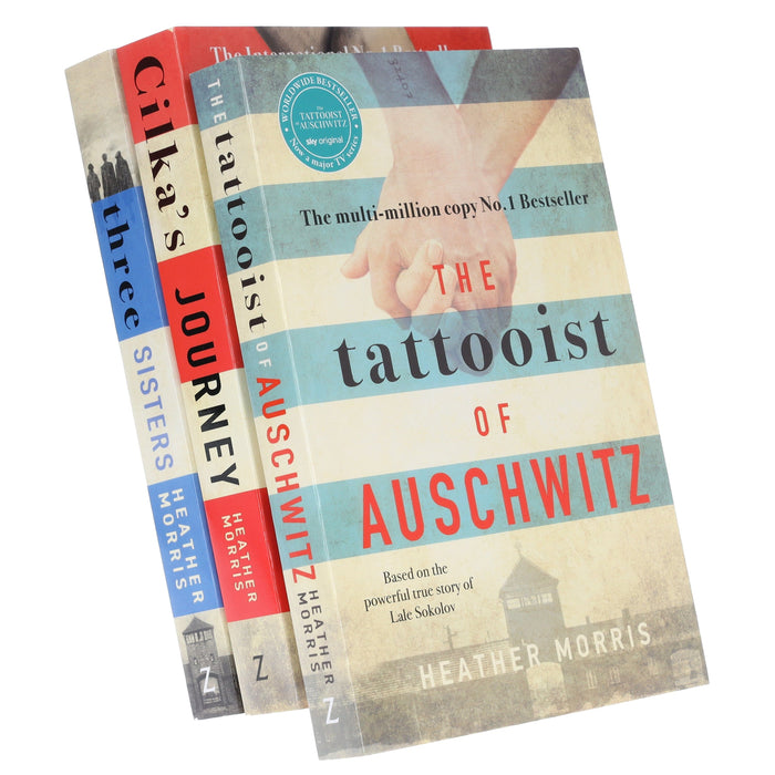 The Tattooist of Auschwitz By Heather Morris 3 Books Collection Set - Fiction - Paperback Fiction Bonnier Books Ltd