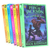 Percy Jackson And The Olympians Series (Book 1-7) By Rick Riordan 7 Books Collection Set - Ages 9+ - Paperback 9-14 Penguin Random House