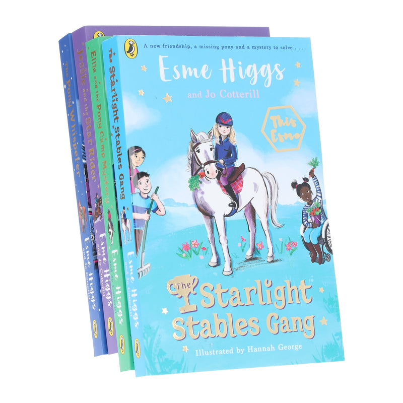 The Starlight Stables Gang Series by Esme Higgs & Jo Cotterill Illustrated 4 Books Collection Set - Ages 8-12 - Paperback 9-14 Penguin Random House