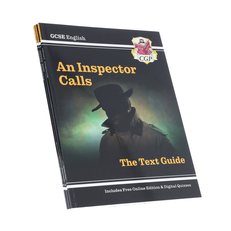 CGP GCSE English Literature Text Guide Collection 3 Books Set - Paperback (Includes Online Edition & Quizzes) Young Adult Coordination Group Publications Ltd (CGP)