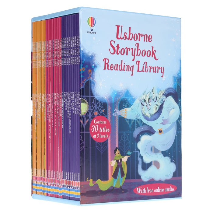 Usborne Storybook Reading Library 30 Books Collection Box Set With Free Online Audio - Ages 5-7 - Paperback 5-7 Usborne Publishing Ltd