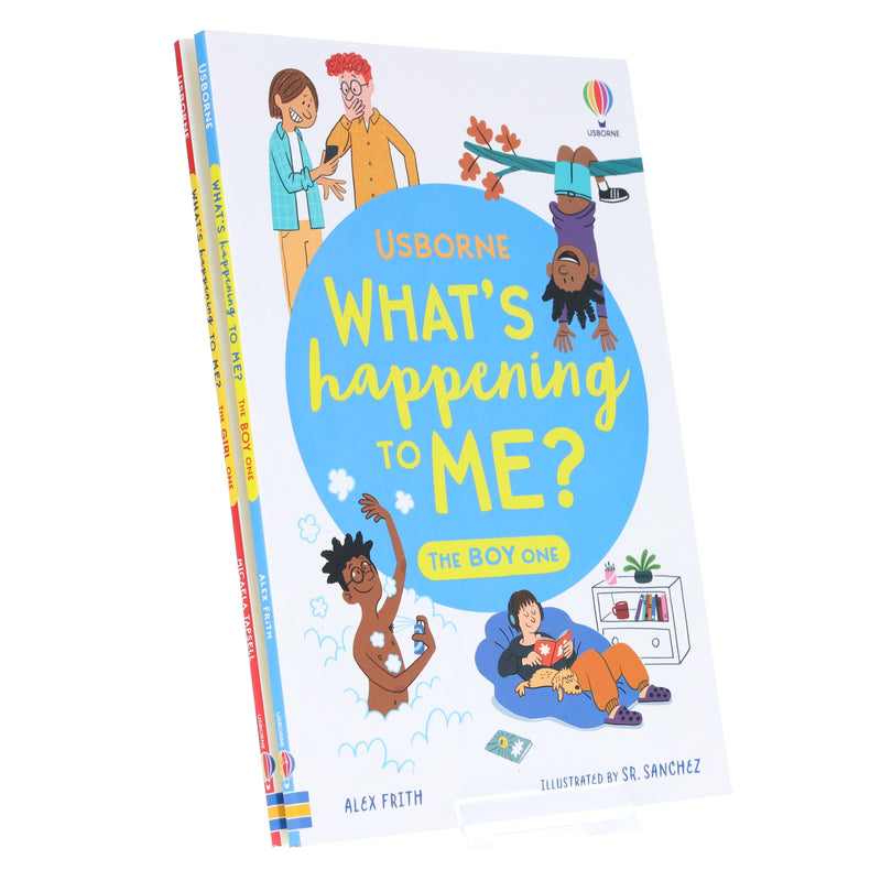 What's Happening To Me? The Boy & The Girl One by Alex Frith & Micaela Tapsell 2 Books Set (What and Why Series) - Ages 10+ - Paperback 9-14 Usborne Publishing Ltd