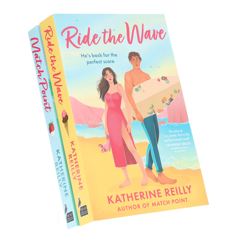 Katherine Reilly Rom-Com Collection (Ride The Wave & Match Point) 2 Books Set - Fiction - Paperback Fiction Bloomsbury Publishing (UK)