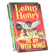 The Boy With Wings Series by Lenny Henry 3 Books Collection Set - Ages 8+ - Paperback 7-9 Pan Macmillan