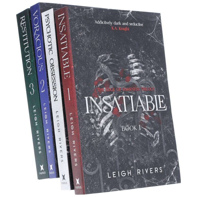 The Edge of Darkness Series by Leigh Rivers 4 Books Collection Set - Fiction - Paperback