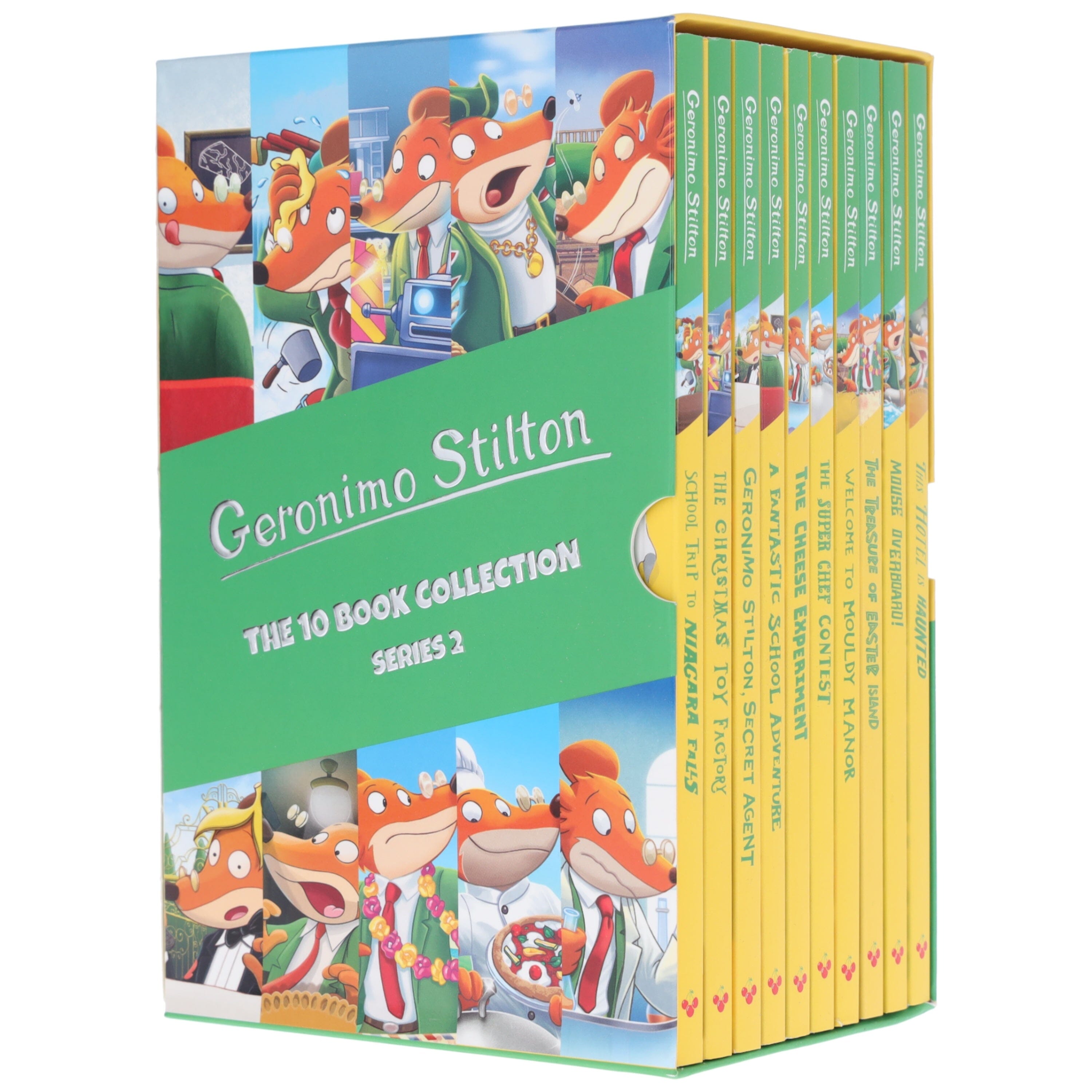 Geronimo Stilton The 10 Book Collection (Series 2) Box Set - Ages