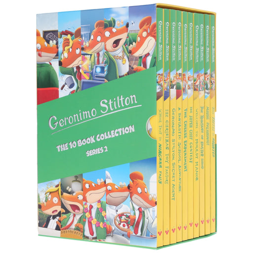 Geronimo Stilton The 10 Book Collection (Series 2) Box Set - Ages 5-7 - Paperback B2D DEALS Sweet Cherry Publishing