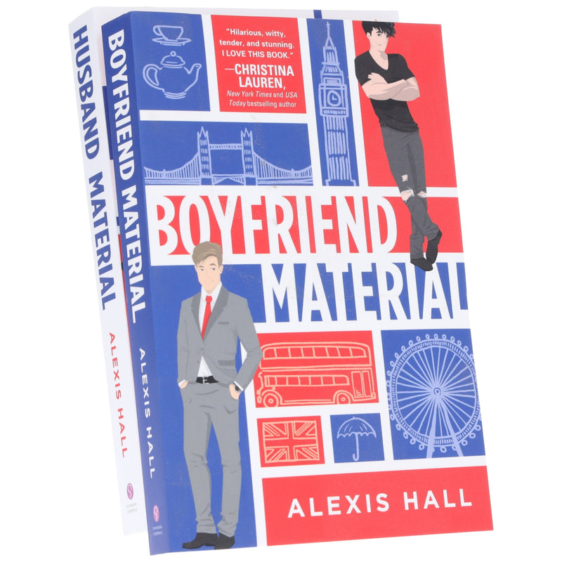 Boyfriend Material Series By Alexis Hall 2 Books Collection Set - Fiction - Paperback Fiction Sourcebooks, Inc