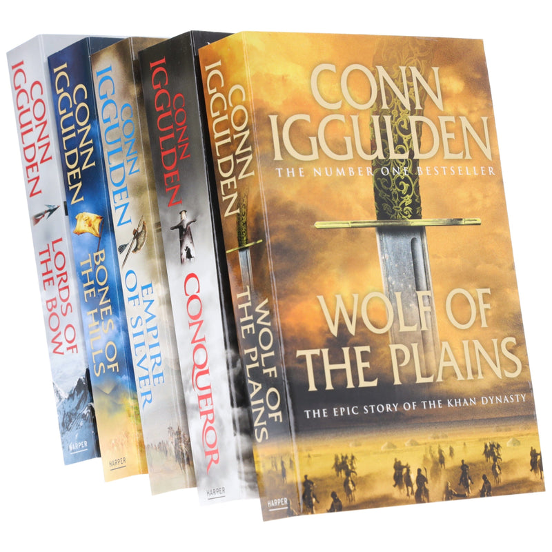Conqueror Series by Conn Iggulden 5 Books Collection Set - Fiction - Paperback Fiction HarperCollins Publishers
