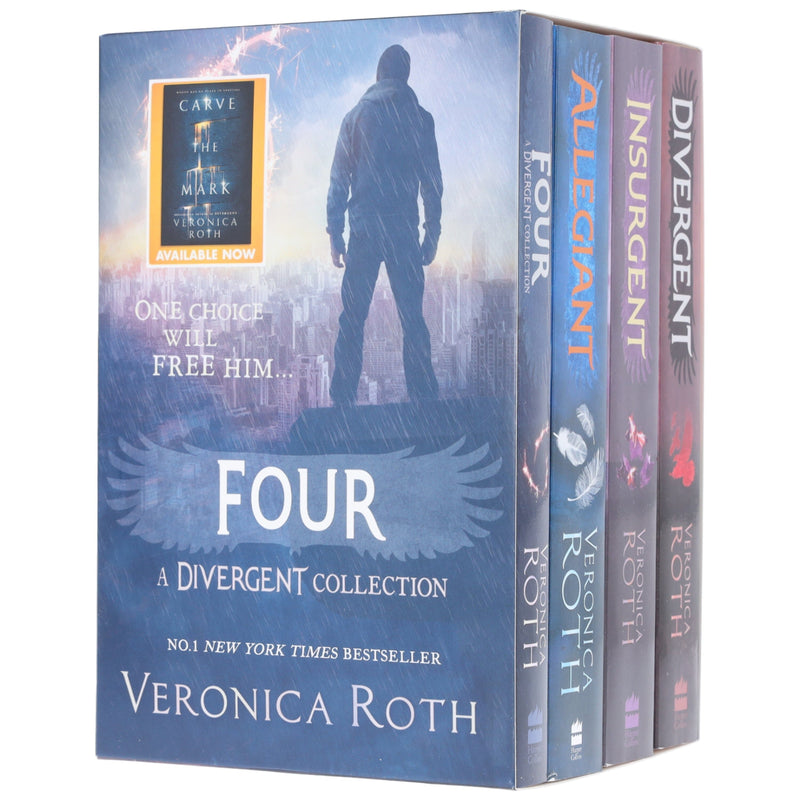 Divergent Series By Veronica Roth 4 Books Collection Box Set - Ages 13+ - Paperback Fiction HarperCollins Publishers